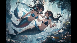 Gims -Tu Ne Le Vois Pas (Mermaid Art)