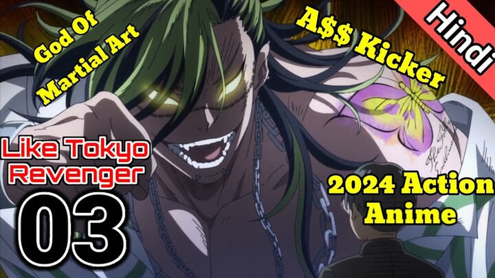 Bucchigiri?! Episode 3 in Hindi |Anime in Hindi | Like Baki/Tokyo Revenger|@ANIMERANX