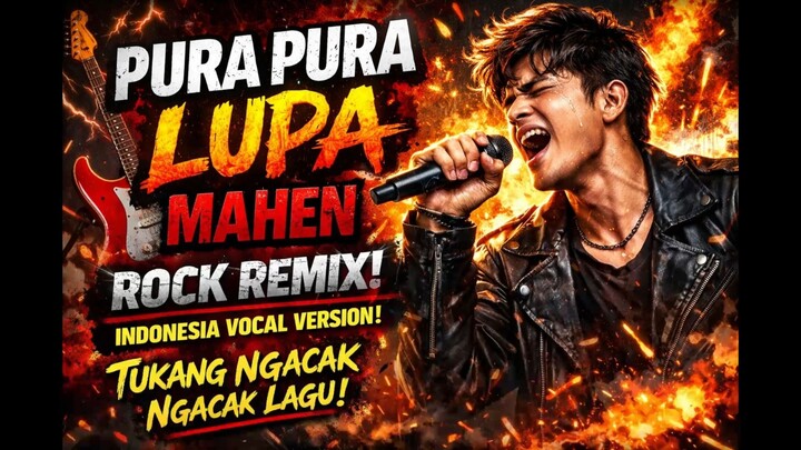 PURA PURA LUPA – Mahen (Indonesia Vocal Version Rock Remix | Tukang Ngacak Ngacak Lagu)