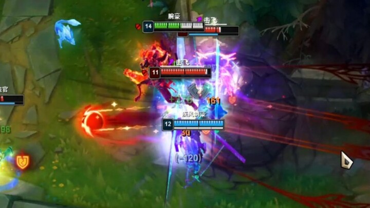 Satu pukulan hancurkan lima!