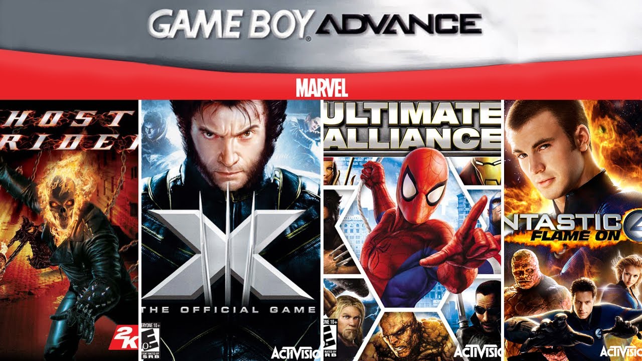Marvel Superheroes Games for GBA - Bilibili