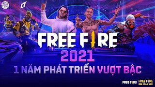 Sự nâng cấp của các BẢN CẬP NHẬT đã thay đổi FREE FIRE như thế nào? | Rewind FREE FIRE 2021