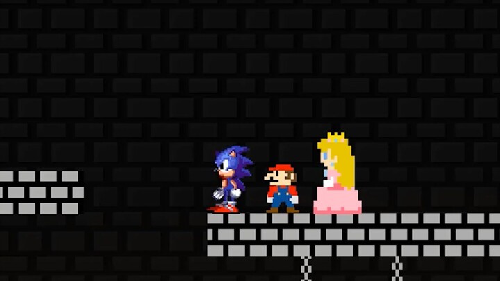 mario giải cứu sonic, luigi và công chúa peach 6 #game