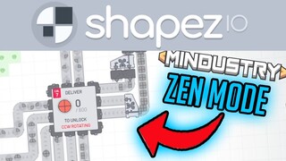 Mindustry ZEN MODE?!?!?! | Shapez.io (Sponsored)