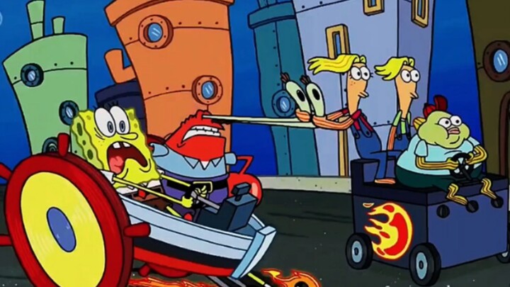 SpongeBob SquarePants Grill Race