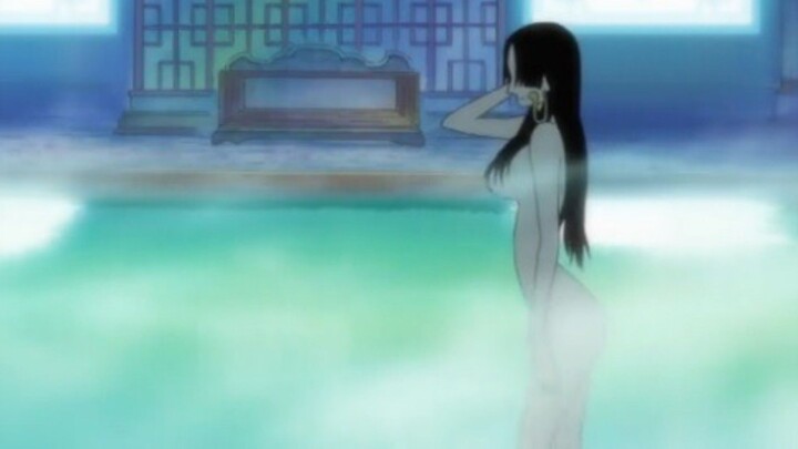 Pertemuan pertama antara Monkey D. Luffy dan Boa Hancock