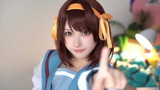 超还原！用凉宫的声线唱跳了《ハレ晴レユカイ》｜凉宫春日的忧郁ED晴天好心情