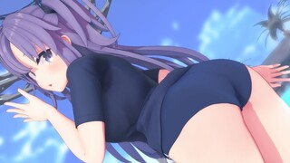 【ไฟล์สีน้ำเงิน MMD】ชุดยิมนาสติก ยูกะ/สาวๆ【4K】