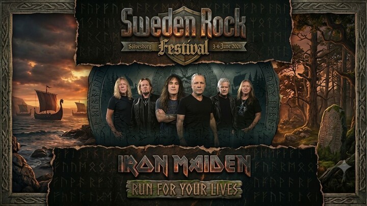 IRON MAIDEN – LIVE AT SWEDEN ROCK FESTIVAL 2026