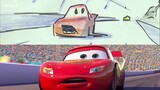 Disney and Pixar’s Cars | “Lightning McQueen Helps The King” Storyboard Side-by-Side | Disney+