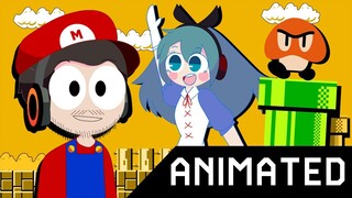 YuB Plays SUPER MARIO MAKER ANIMATED (by Baglets)