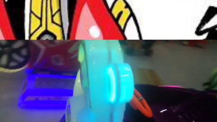 Bandai's claws are still reaching out to the rocking car