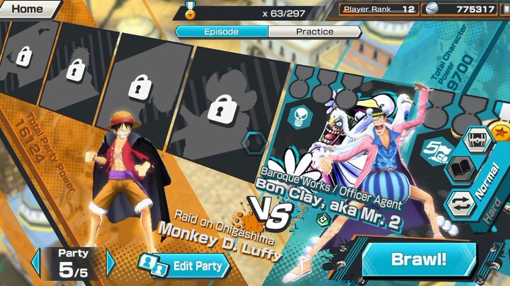 Luffy vs Bon Clay