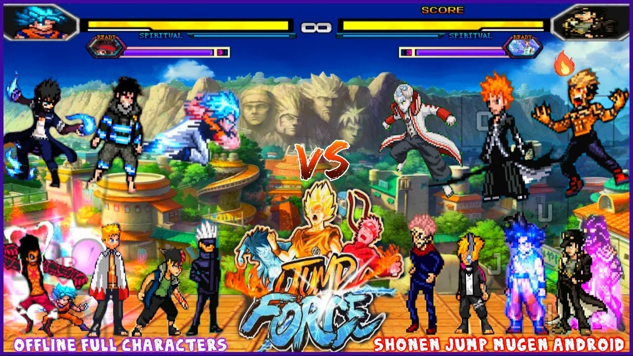 Full Game Version Jump Force Mugen Apk for Android - BiliBili