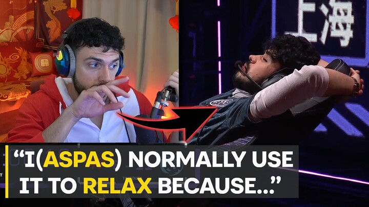 Aspas Talks About His Signature Pose “Sleeping in Chair” | Tarik Reacts