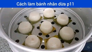 cách làm bánh nhân dừa phần 11