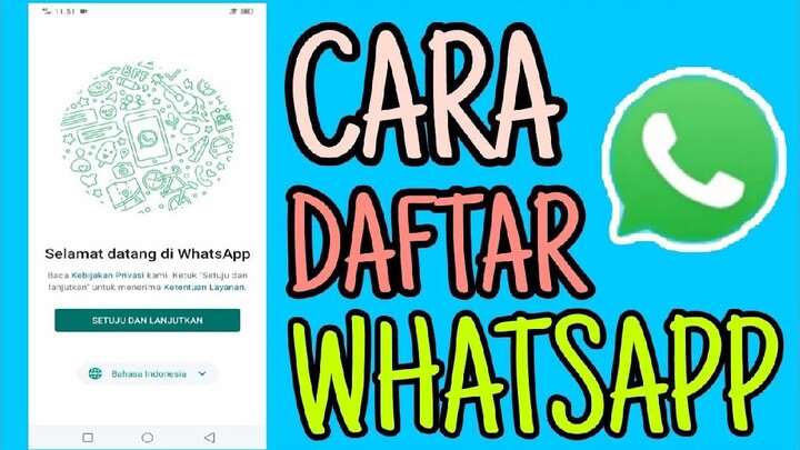 cara daftar whatsapp
