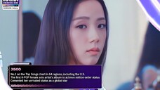 MAMA2023颁奖礼JISOO获三项奖:最佳女歌手奖/最佳舞蹈表演女子SOLO/最佳mv