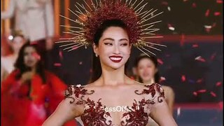 Hoa Hậu Lương Thùy Linh làm Vedette quyền lực Miss World Vietnam 2022 Vietnam Beauty Fashion Fest