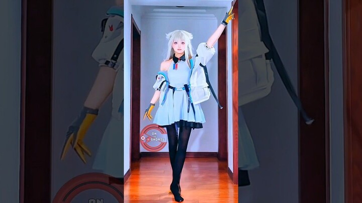 Perlica Cute Dance  Arknights Cosplay #shorts