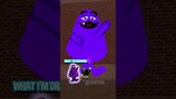 I DREW GRIMACE… and he gave me his SHAKE 😱 #roblox #shorts