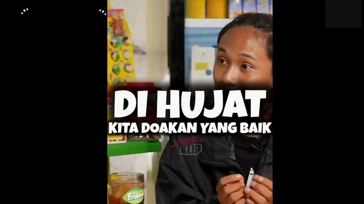 Fajar Said : Di hujat??? Kita doa kan saja yang baik baik , tidak perlu dendam..