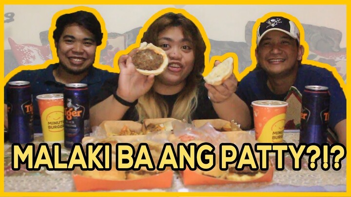 MINUTE BURGER MUKBANG (Q&A)