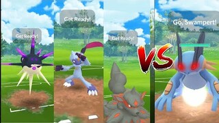using hisuian pokemon evolution but avoiding swampert..