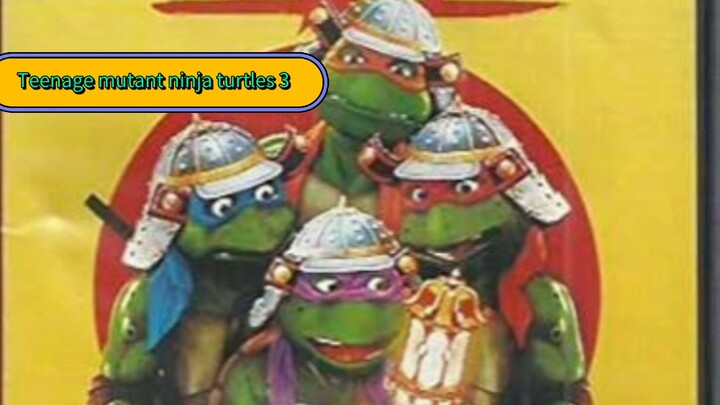 Teenage mutant ninja turtles 3