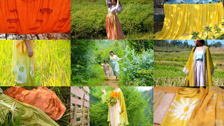 【Life】Collected seasonal herbs over 2 years to create colours of China