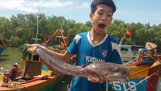 Vào Đất Liền Bán Cá Tôm Mực Sau Chuyến Đánh Bắt Cá Trên Biển | Ngư Dân Miền Tây