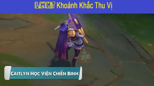 LMHT9 Giới thiệu trang phục Caitlyn học viện chiến binh #lmht