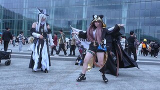 10月世界线明日方舟佩佩现场跳冰