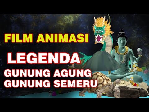 ASAL MULA GUNUNG SEMERU, GUNUNG AGUNG, GUNUNG BATUR, GUNUNG RINJANI