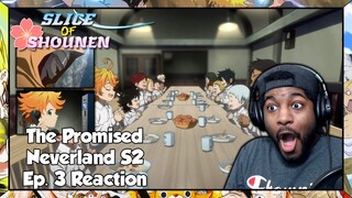 The Promised Neverland Season 2 Episode 3 Reaction | THIS SECRET BASE SEEMS WAY TOO GOOD TO BE TRUE!