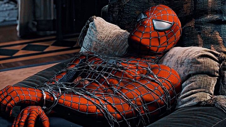 Harry discovers that the person under the spider mask is actually...