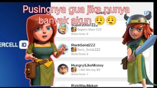 Pusing cuy kalo banyak akun, bingung juga mau ngapain 😮‍💨😮‍💨