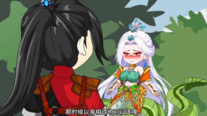 Super System‖In the second episode, Queen Medusa begins to fall in love with Xiao Chen and prepares 