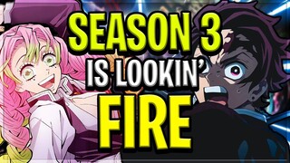 SWORDSMITH VILLAGE ARC || Demon Slayer Season 3 Official Trailer Reaction & Discussion - 鬼滅の刃