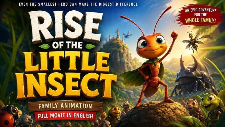 Rise of the Little Insect | FAMILY ANIMATION |  Full Movie in English