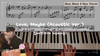 Kim Sejeong - Love, Maybe (Acoustic Ver.) Piano Cover | Buisness Proposal OST