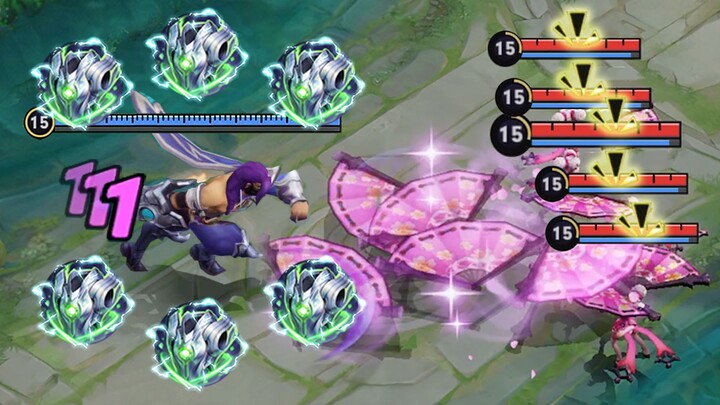 What happens when a Lanling King runs into five Xiao Qiaos? This build is hilarious!