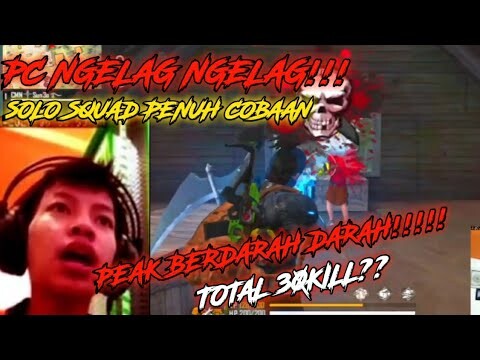 SOLO VS SQUAD!!!!PEAK BERDARAH!!!