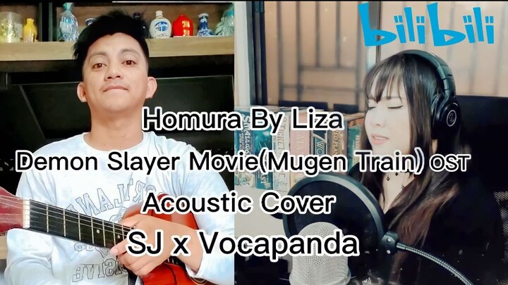 Homura- Liza (Demon Slayer Mugen Train Movie OST)  Acoustic Short Cover By SJ and Vocapanda