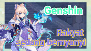 Rakyat sedang bernyanyi