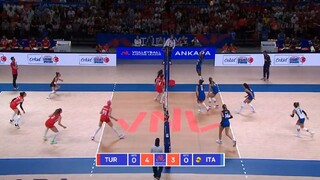 WOMEN'S VNL2022 TÜRKIYE VS ITALY SEMI FINALS