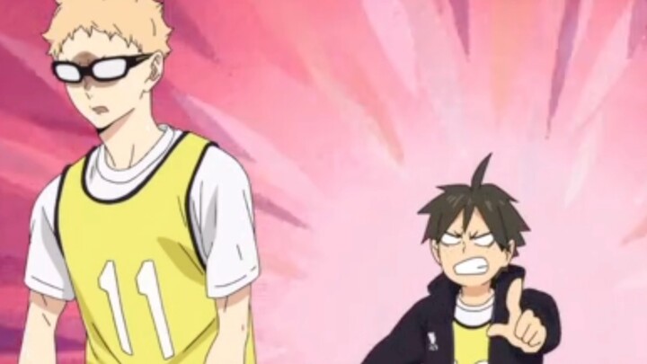 "Haikyuu!!" Facing the little silly Yamaguchi Tadashi, Kurotsukijima is just annoying hahahaha Yamag