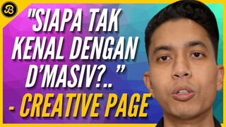 SEBAB PENGANJUR PILIH D'MASIV, TEMUBUAL BERSAMA KHAIRUL FAIZ KETUA PEGAWAI EKSEKUTIF CREATIVE PAGE