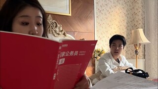 Tren mengikuti ujian pegawai negeri sipil akhirnya mencapai vila bos!
