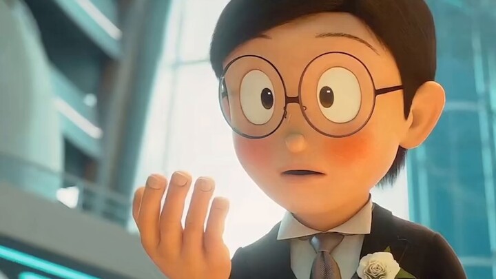 Nobita đưa bà ngoại đến tương lai để xem đám cưới của mình và cuối cùng đã giúp bà thực hiện được mo